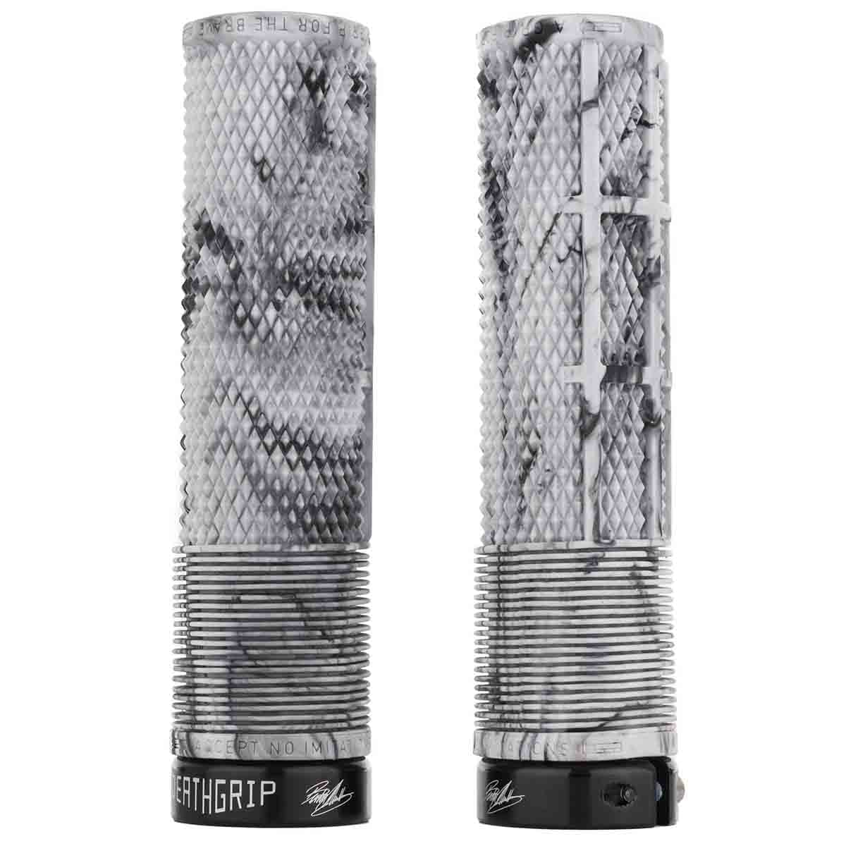 Puños DMR DEATHGRIP Medium Lock-on Blanco/Camo - Imagen 2
