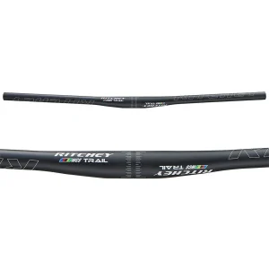 Manillar RITCHEY WCS TRAIL FLAT Carbon Rise +/-5mm 31.8/740mm Negro