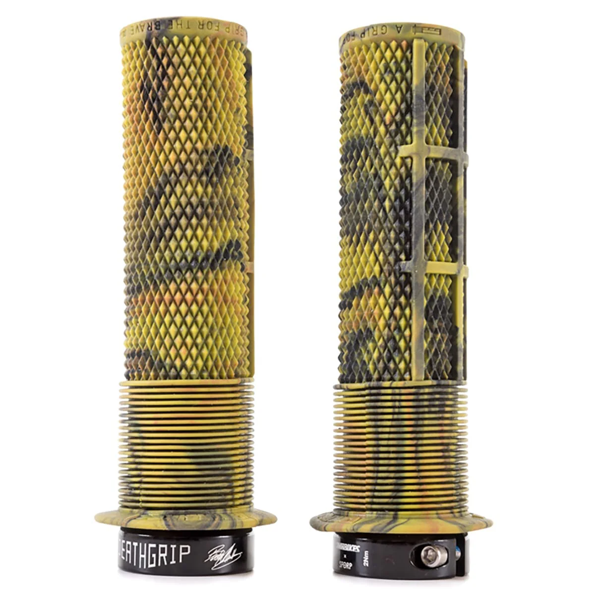 Puños DMR DEATHGRIP Flange Large Lock-on Camo - Imagen 2