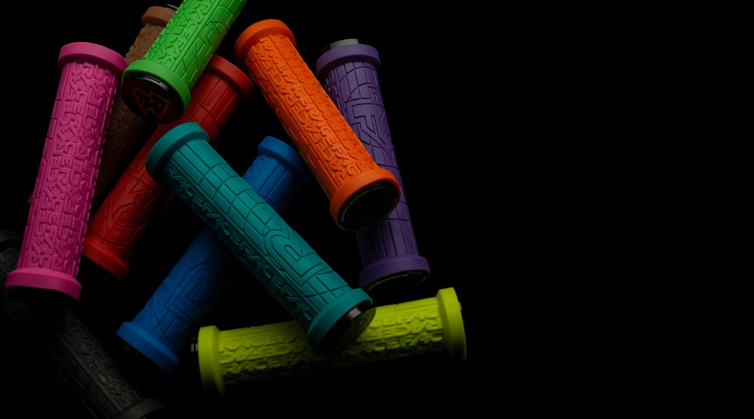 Puños RACE FACE GRIPPLER One Lock Rojo - Imagen 3